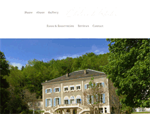Tablet Screenshot of chateaurhodes.com
